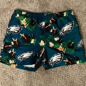 Men’s Philadelphia Eagles Hawaiian Swim Trunks